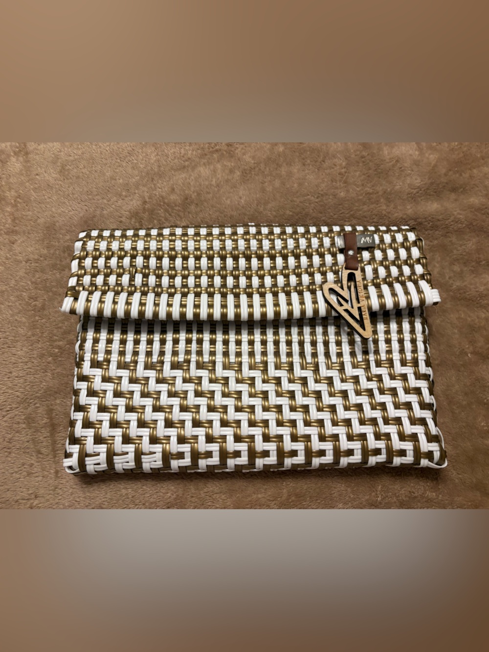 MARIA VICTORIA - UPCYCLED, HANDWOVEN, CLUTCH